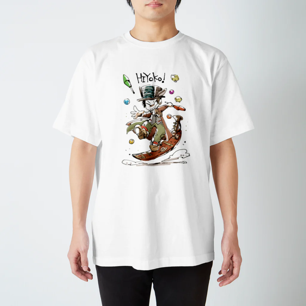 大道芸人ヒヨコの大道芸人ヒヨコグッズ Regular Fit T-Shirt