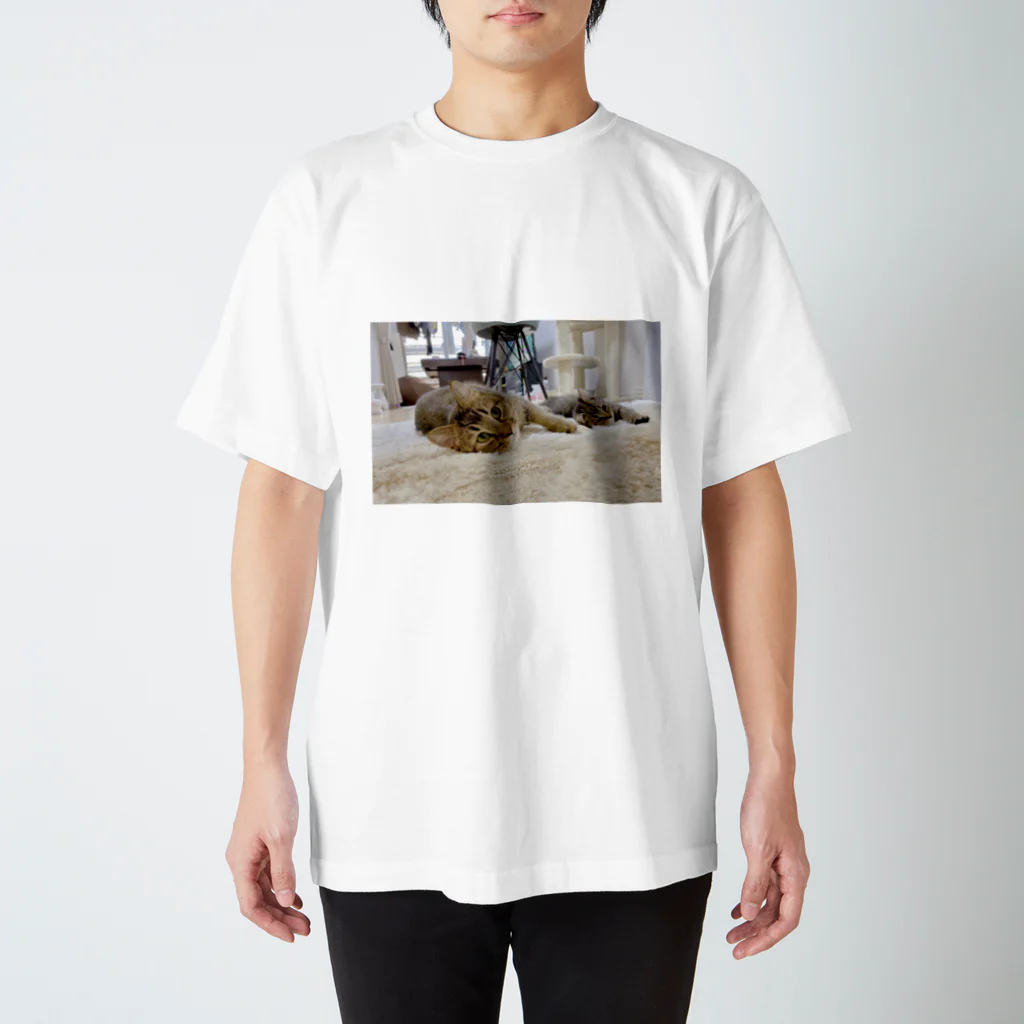 あにろんのcats Regular Fit T-Shirt