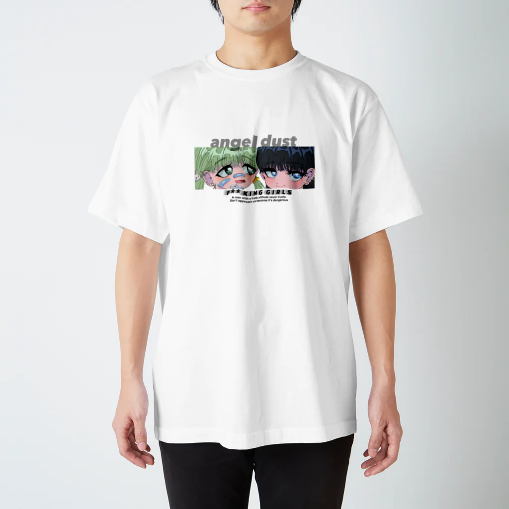 ぱんの女の子たち　文字あり スタンダードTシャツ