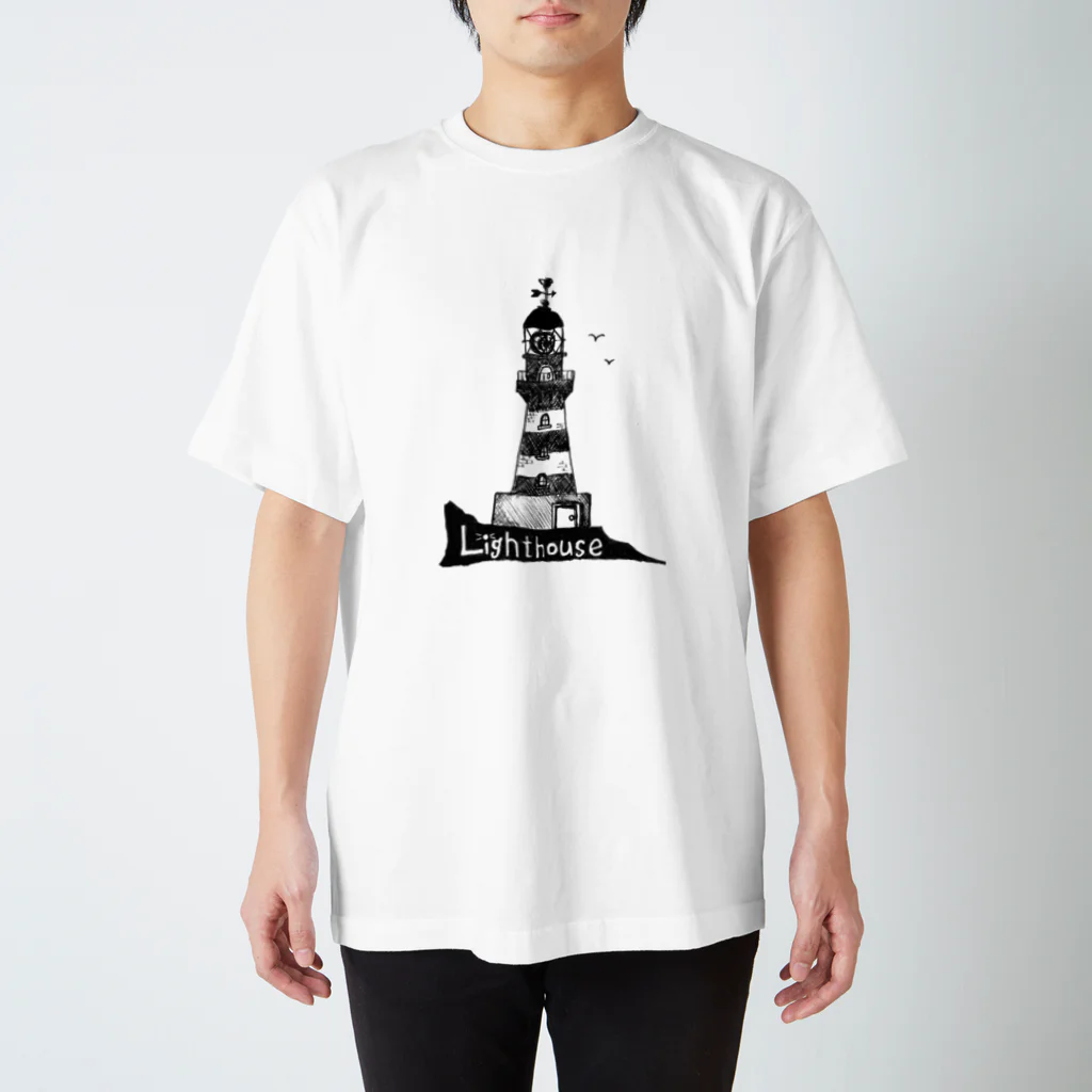 茶暮れのLighthouse スタンダードTシャツ