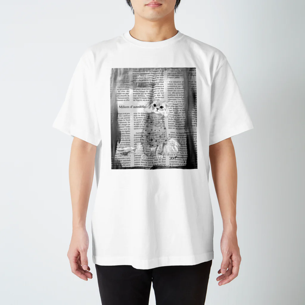 CUROGNACのleo_sweetboy(mono） スタンダードTシャツ