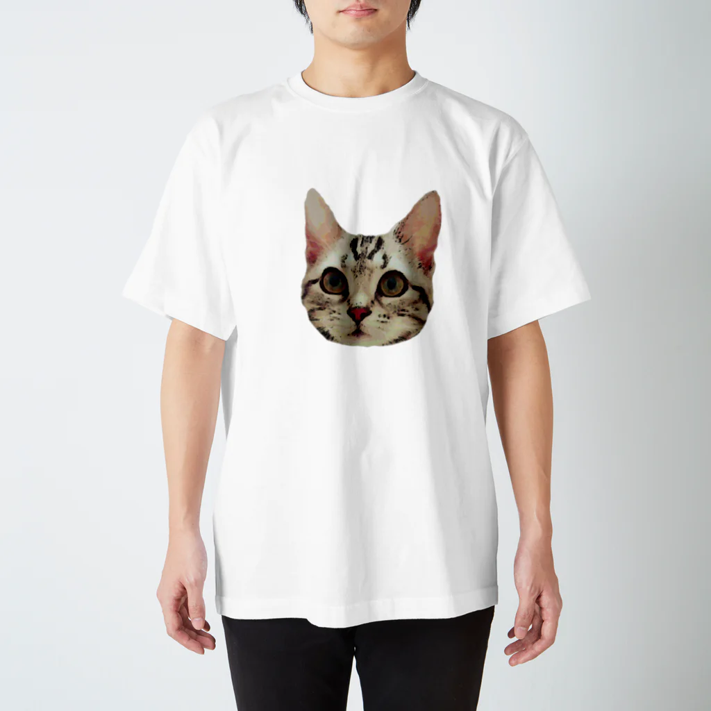 ひらさお𓃠猫柱𓃠猫の呼吸🎴のスタンダードTシャツ