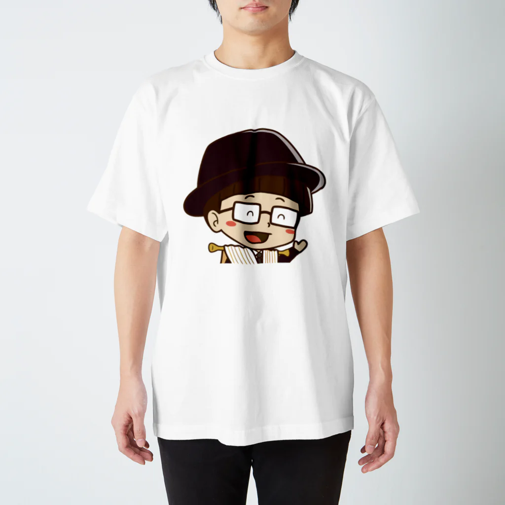 インテリアクレールのカーテンマンJr.（こんにちは）のTシャツ Regular Fit T-Shirt