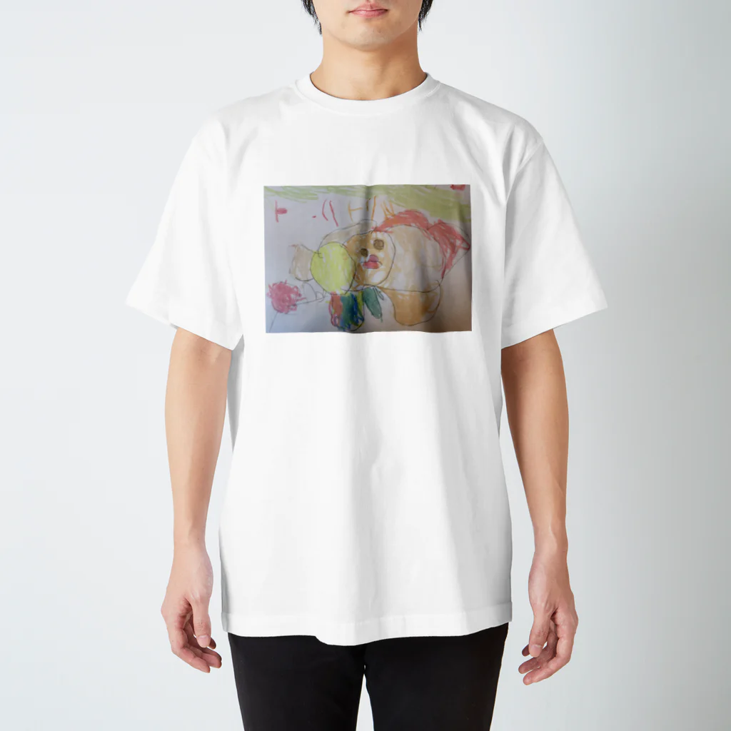 tante gartenのらんちゃんのト・リトリ スタンダードTシャツ