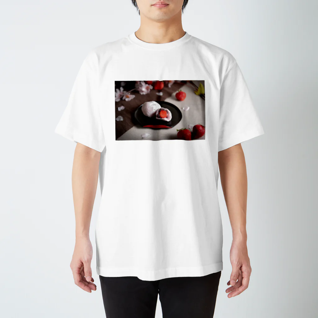 2ca_aのいちご大福 スタンダードTシャツ