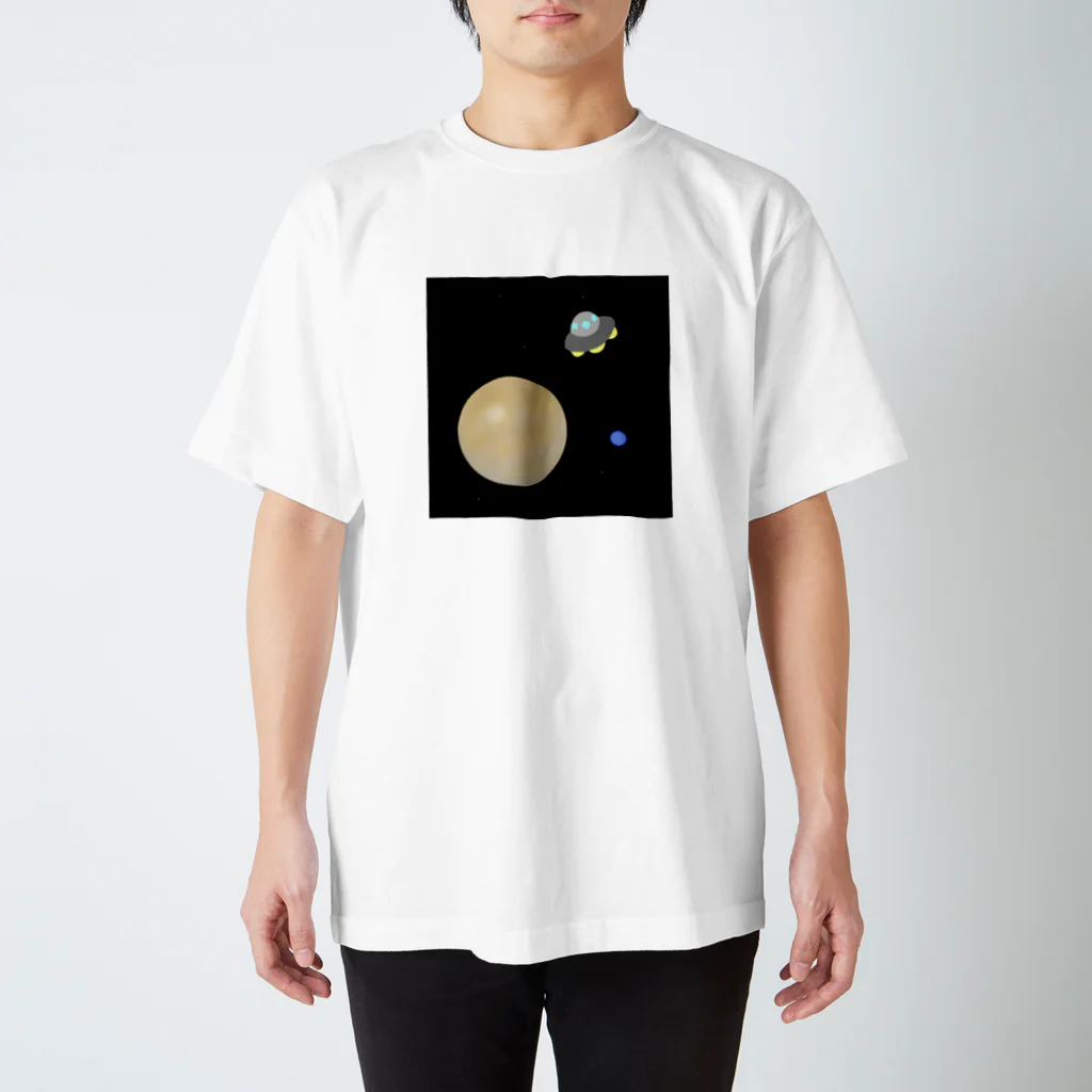 ⁂ Pleased vessel ⁂の宇宙 Regular Fit T-Shirt