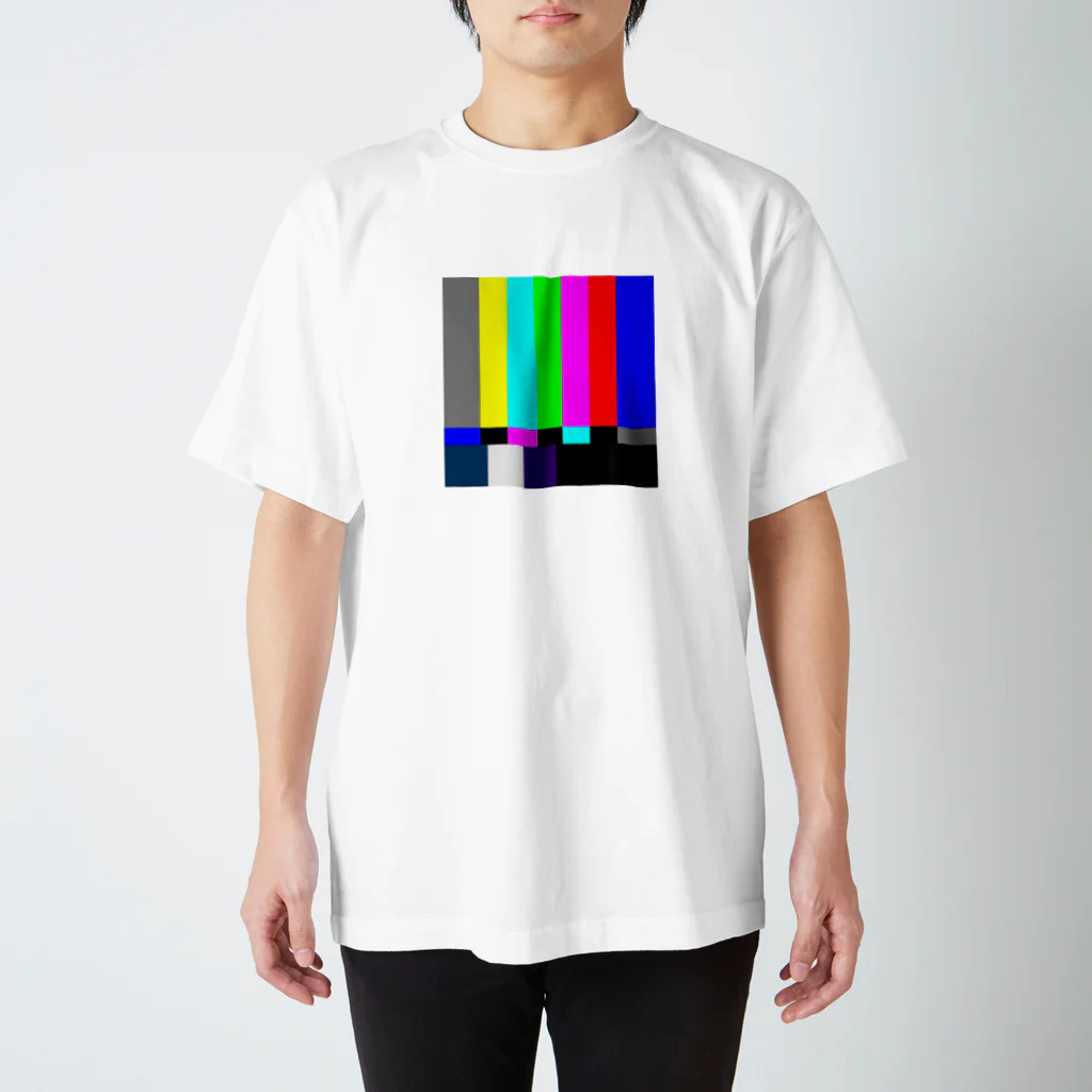 あるしあのカラーバー Regular Fit T-Shirt