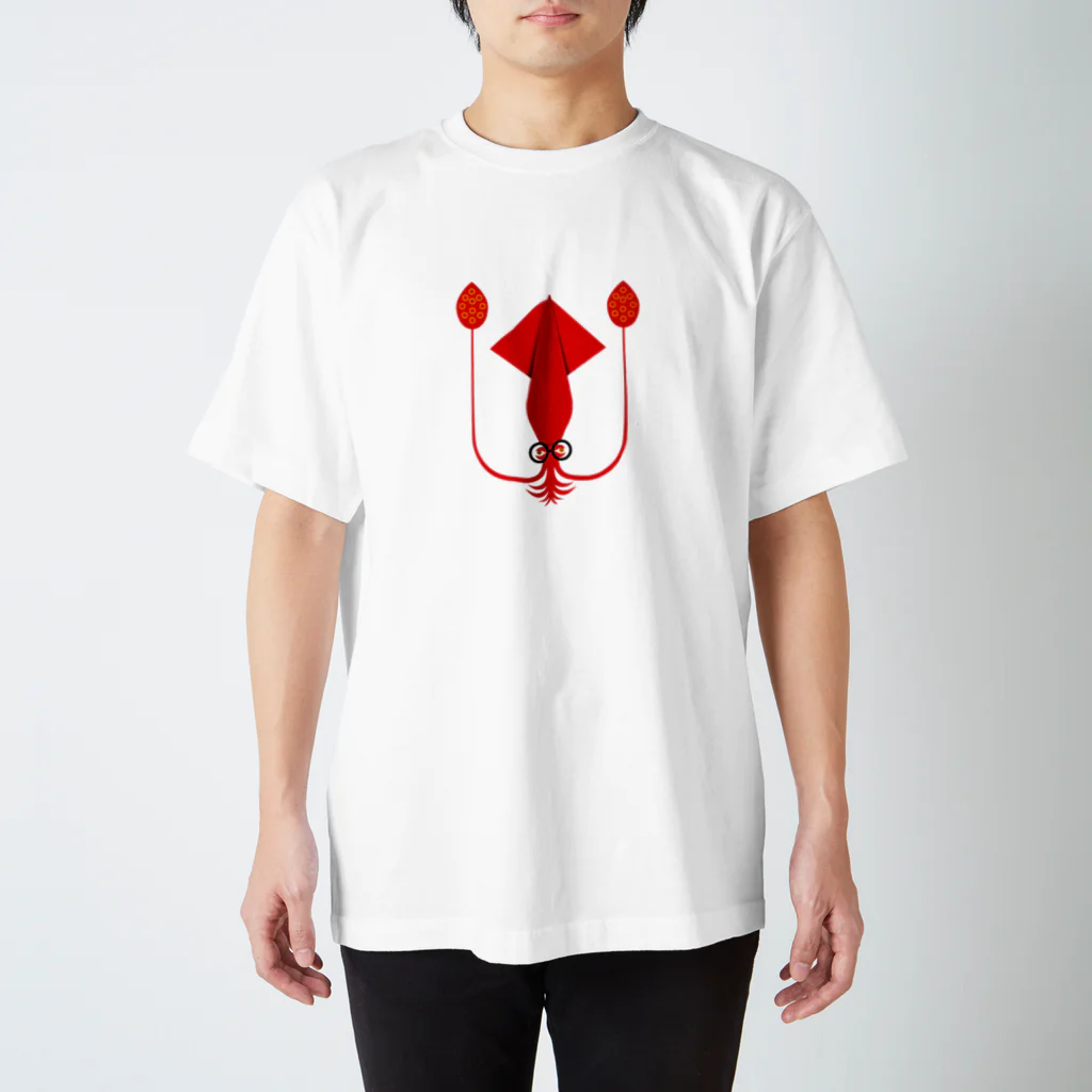 GraphicersのRed Squid スタンダードTシャツ