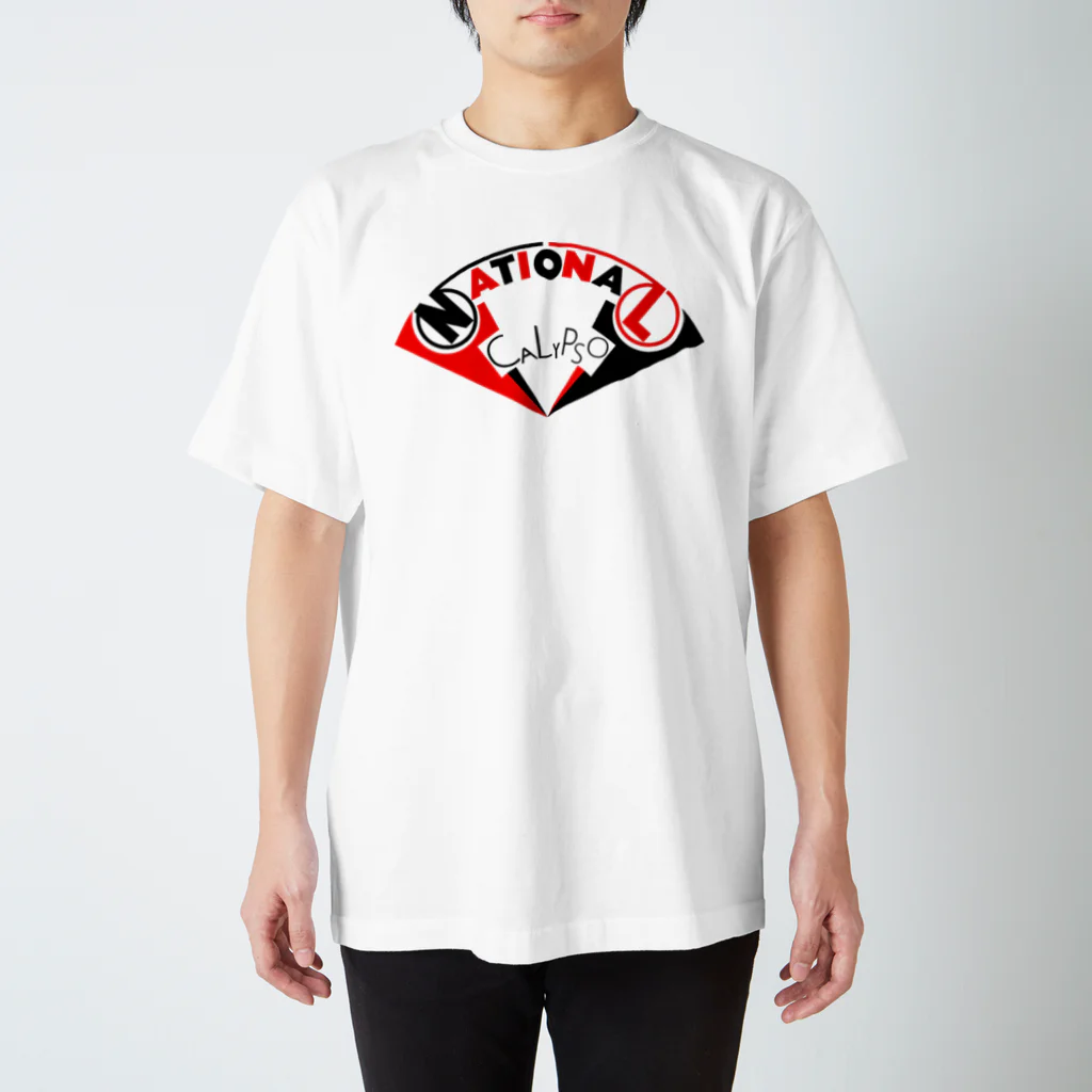 カリプソ地獄のNATIONALレーベル2 スタンダードTシャツ