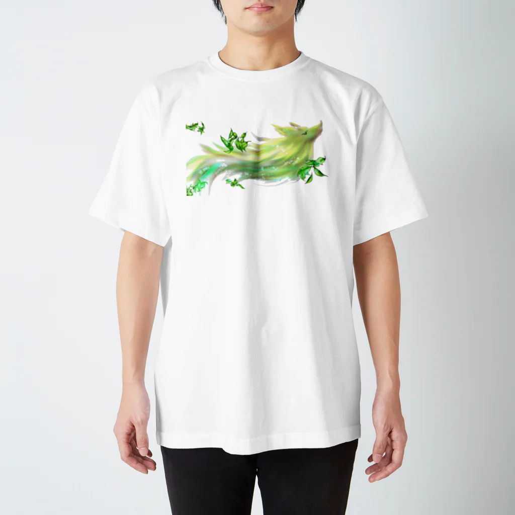 幻想小間絵の大口真神 Regular Fit T-Shirt