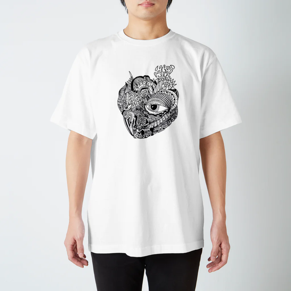 あんずのハート:心臓 Regular Fit T-Shirt