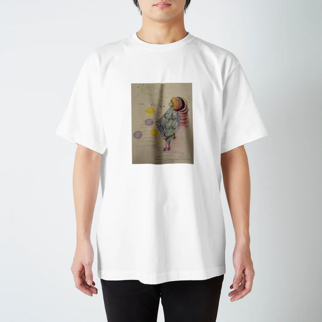 umitotsukino.Risaの原始宇宙月女 スタンダードTシャツ