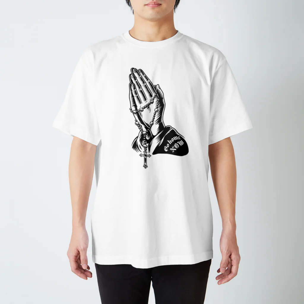 TVmanApparelの早く帰れ Regular Fit T-Shirt