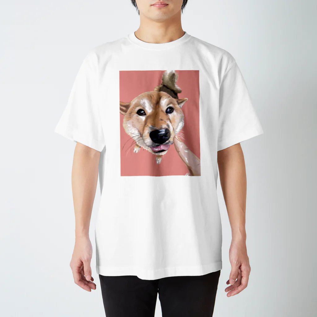 テヅカヤの柴犬・ゆず Regular Fit T-Shirt