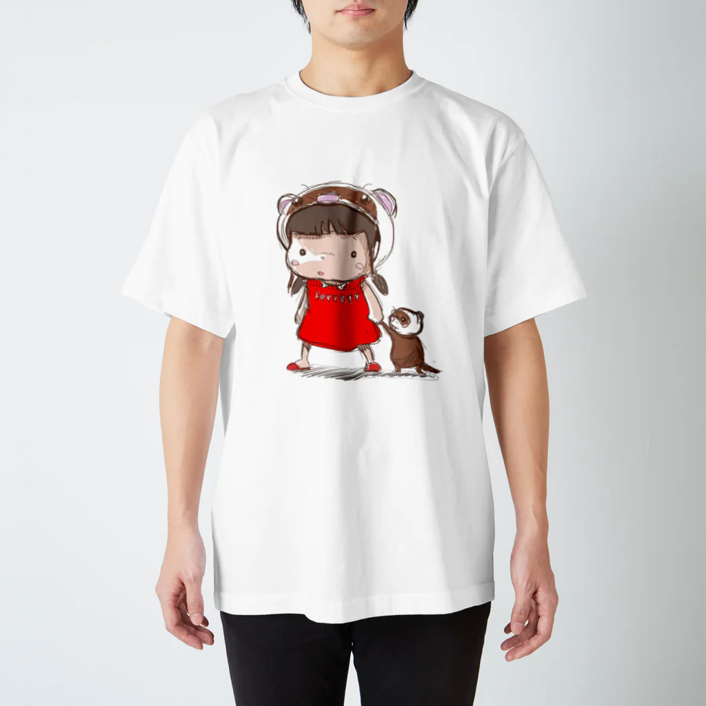 sasabayashi8のRed スタンダードTシャツ