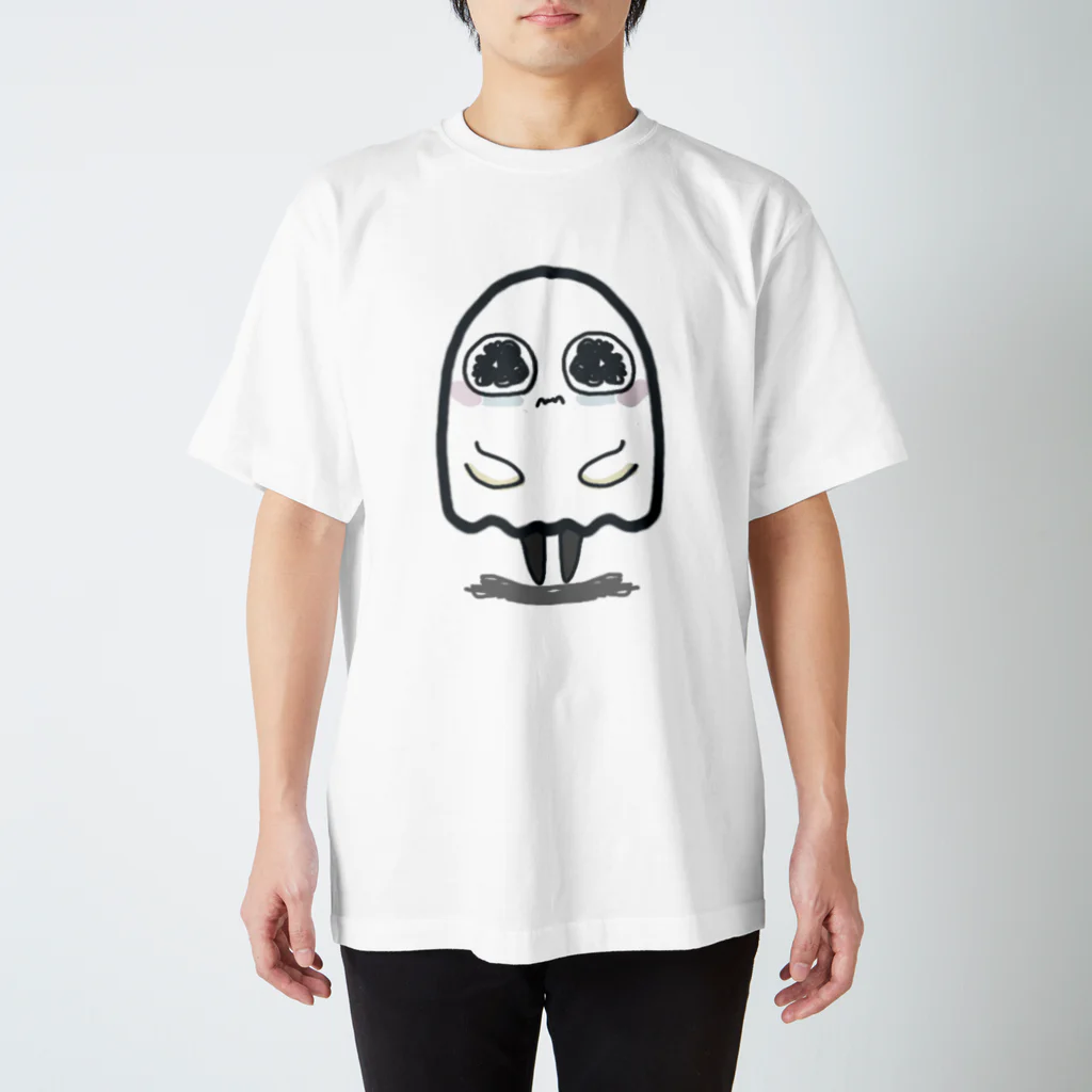 Ri0のなきむしおばけくん Regular Fit T-Shirt