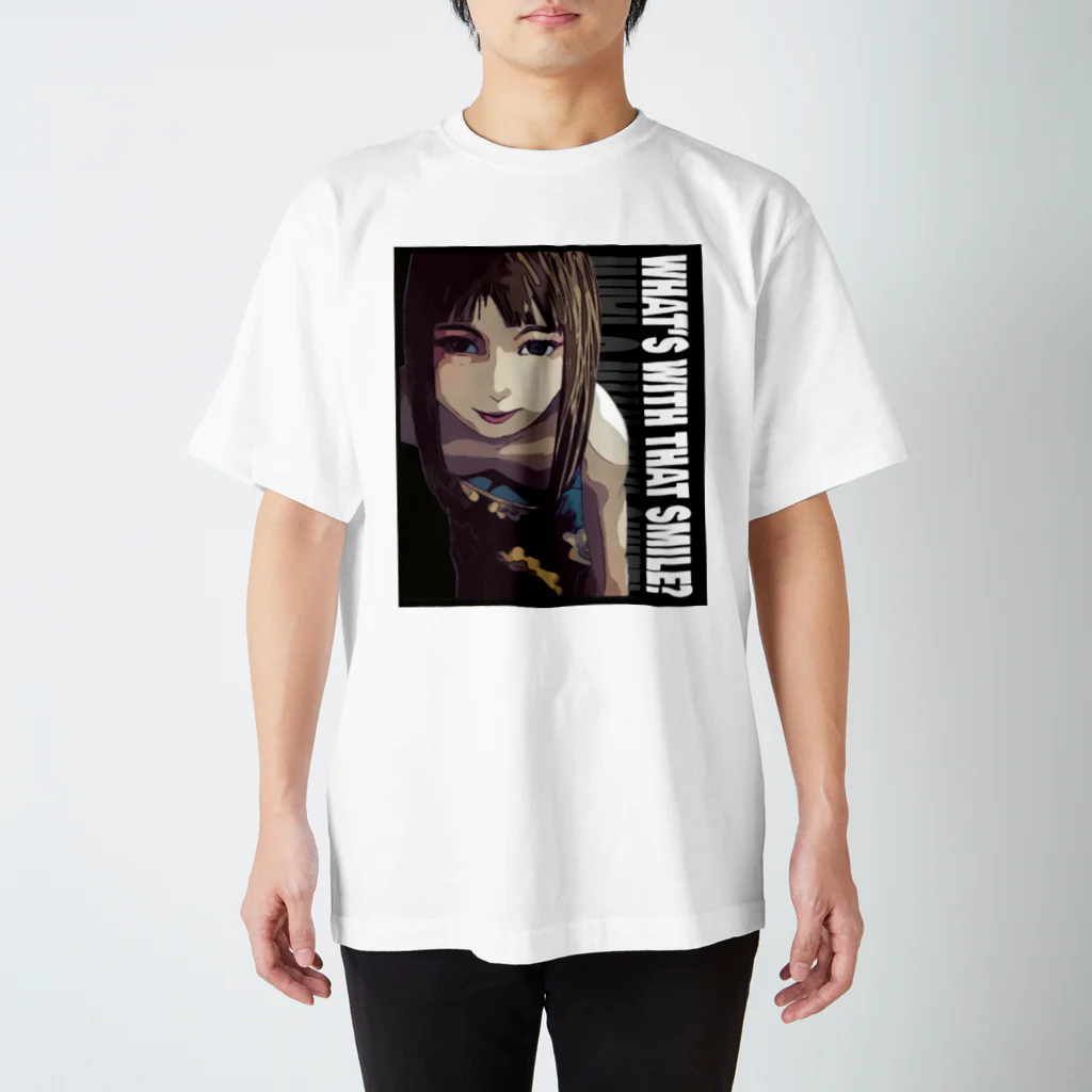 可愛い女の子職人vent4444のにやり スタンダードTシャツ