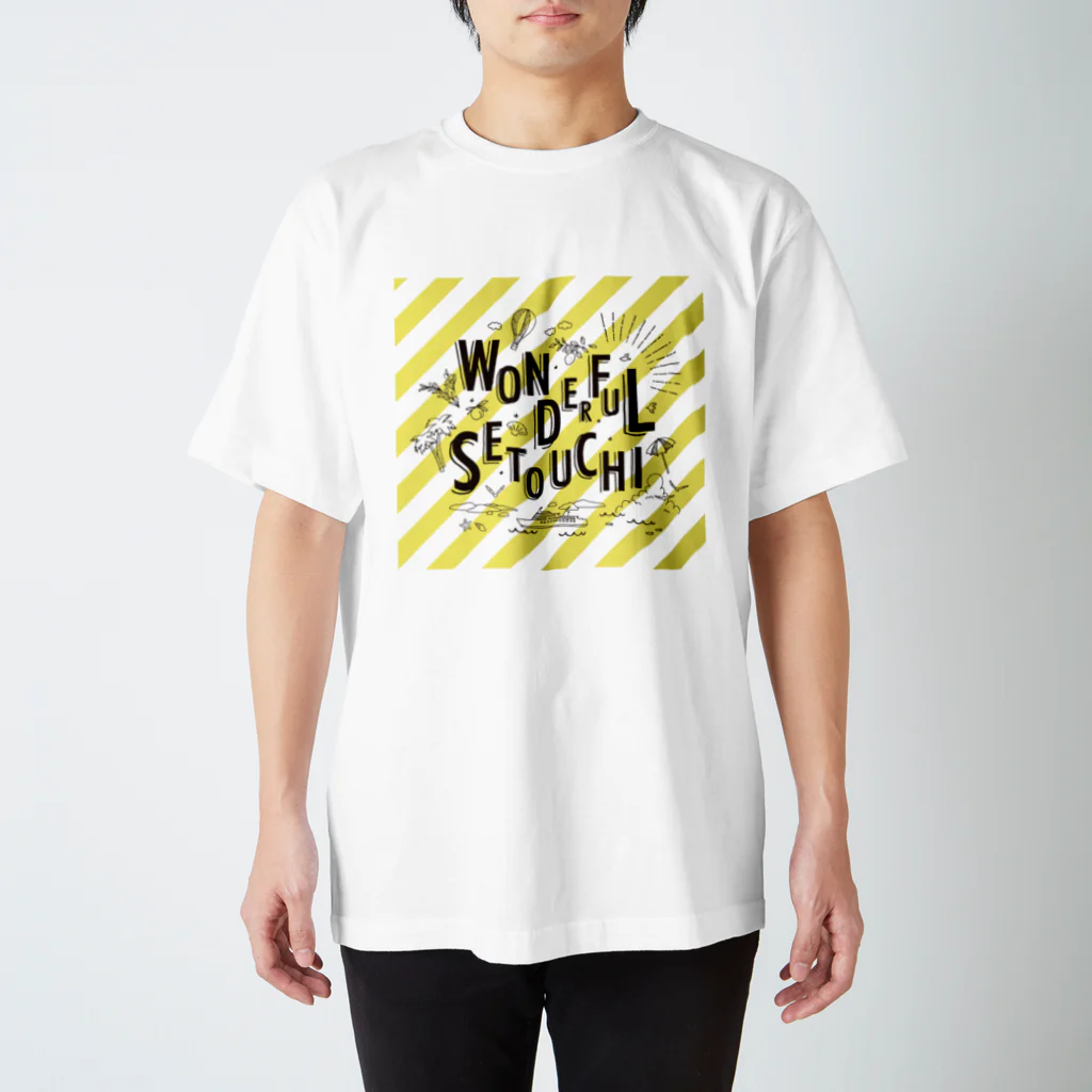 RYOBI-SHODOSHIMA STOREのWONDERFUL SETOUCHI YELLOW Regular Fit T-Shirt