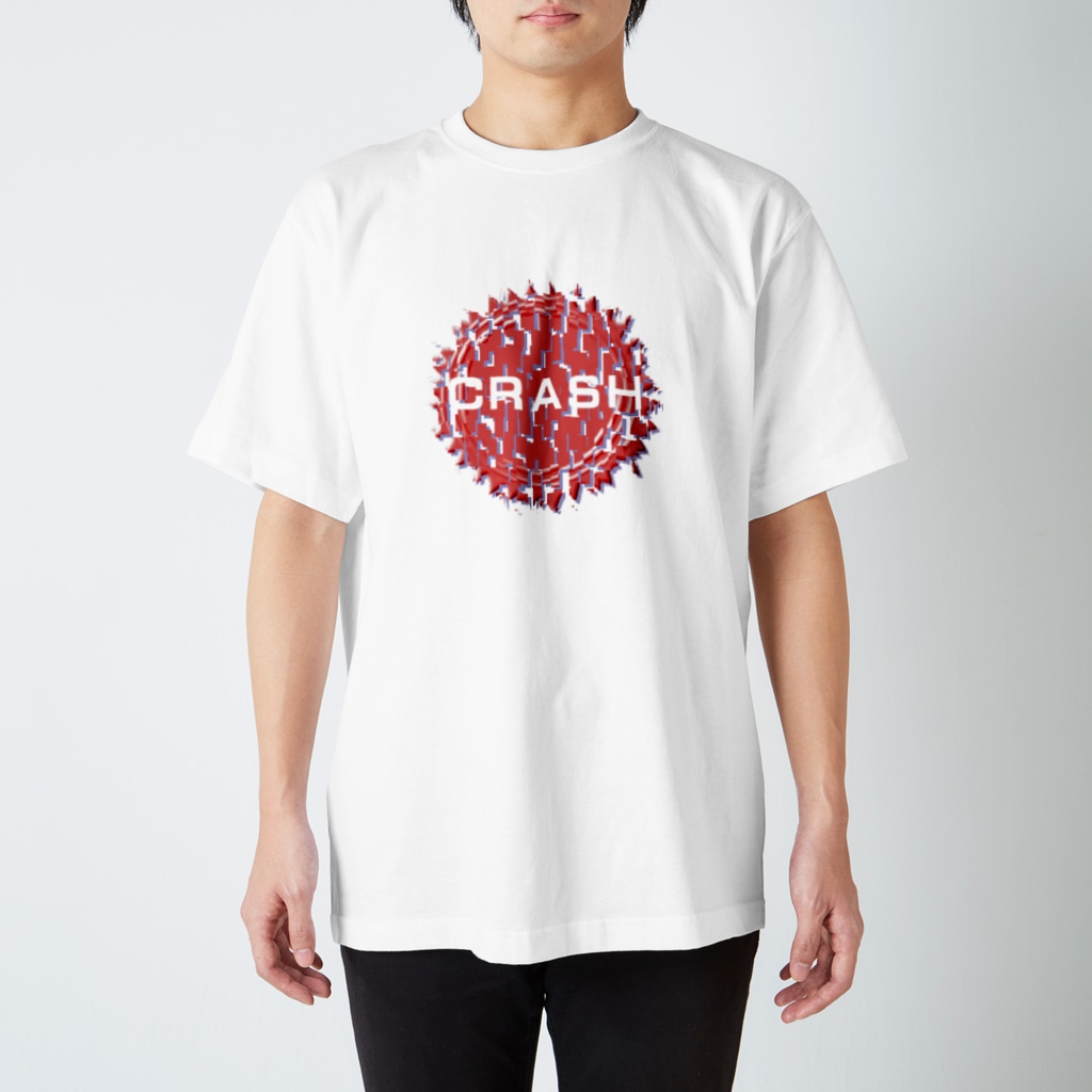 🏠やしおこうの秘密基地のCRASH！ Regular Fit T-Shirt
