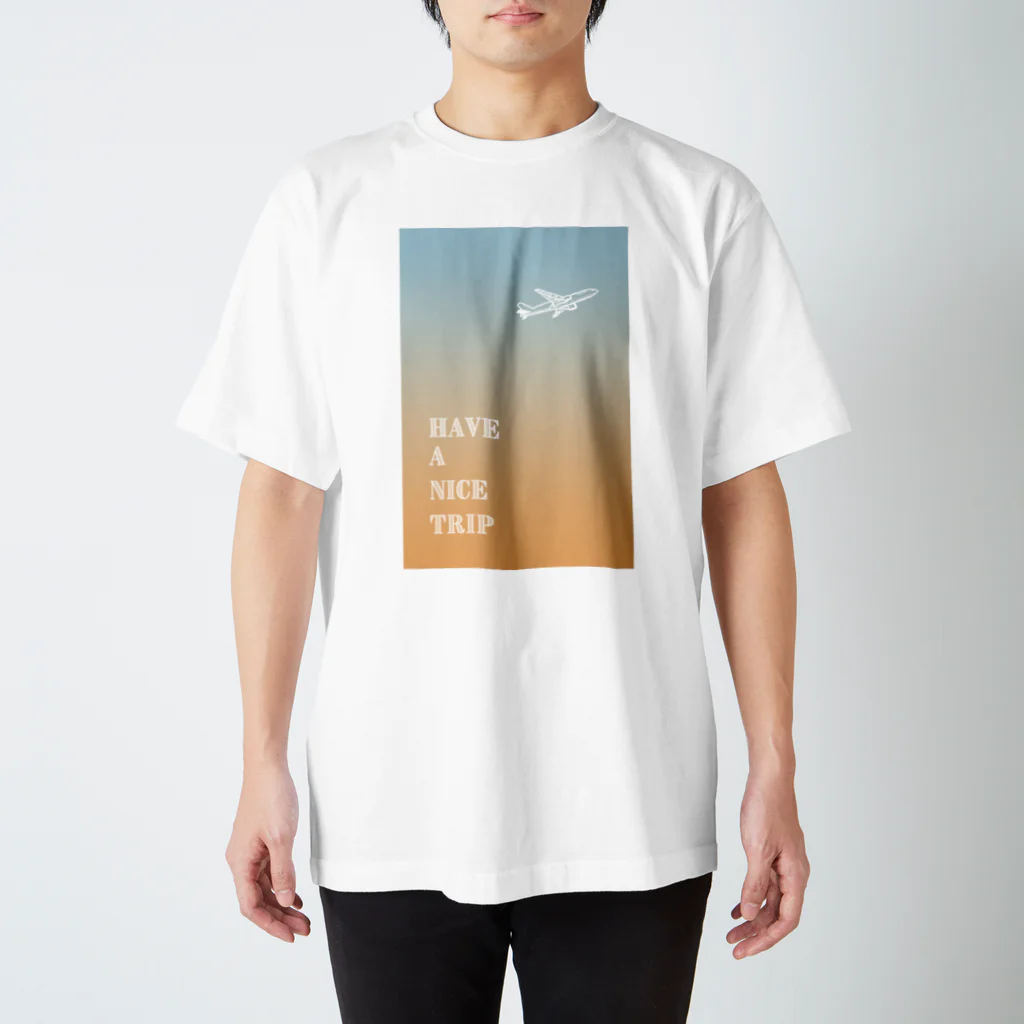 旅々PHOTOの良い旅を！ by AIRPLANE Regular Fit T-Shirt