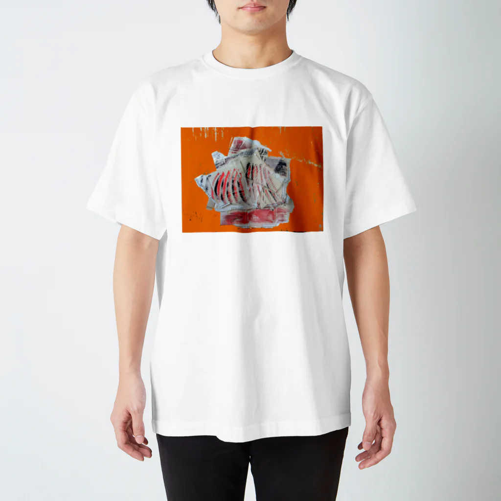 Yusaku777のダンボールアート Regular Fit T-Shirt