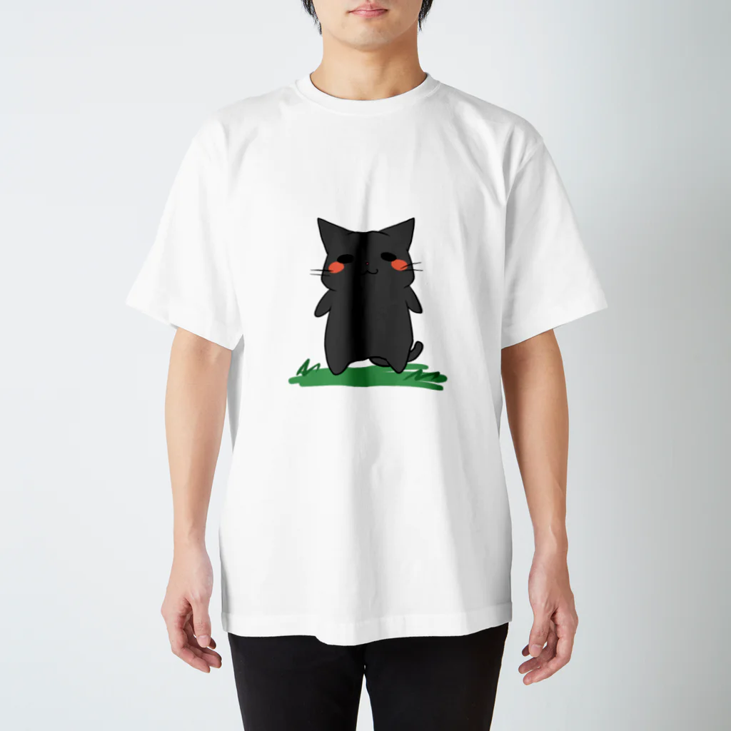 かみんぐのまよい猫 Regular Fit T-Shirt