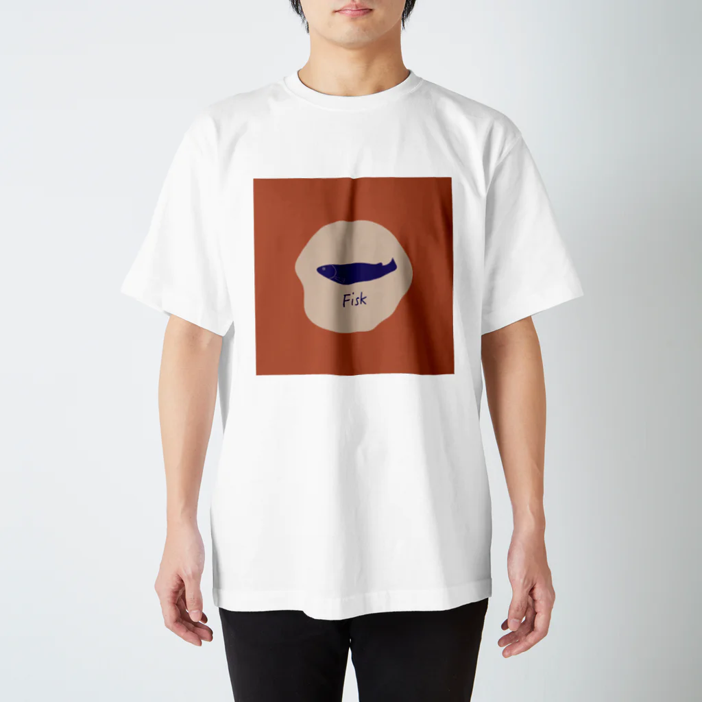 naho_designのさかなT スタンダードTシャツ