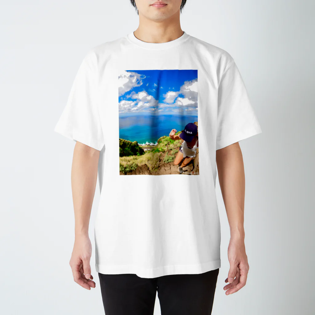 hawaiitaroハワイグッズショップのハワイ絶景ALOHA Regular Fit T-Shirt