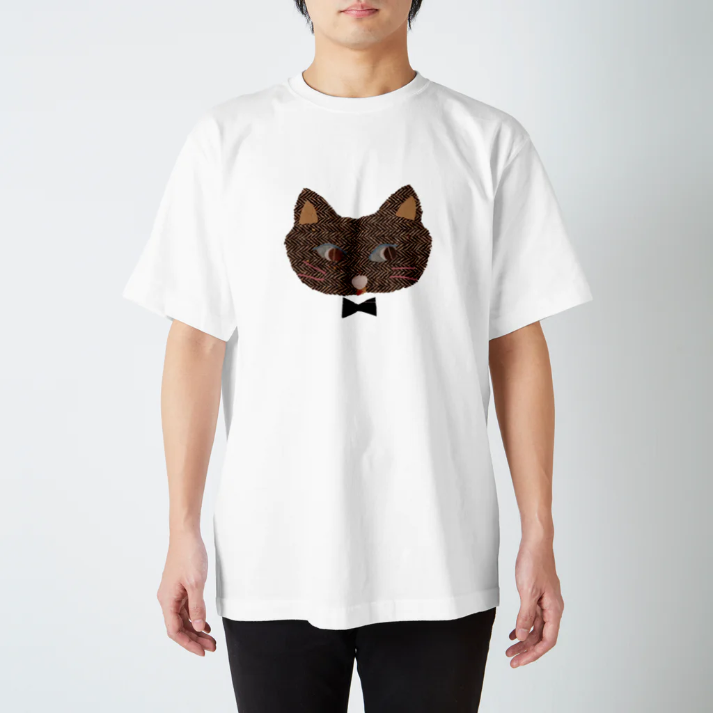 キッテハッテのネコ Tシャツ スタンダードTシャツ