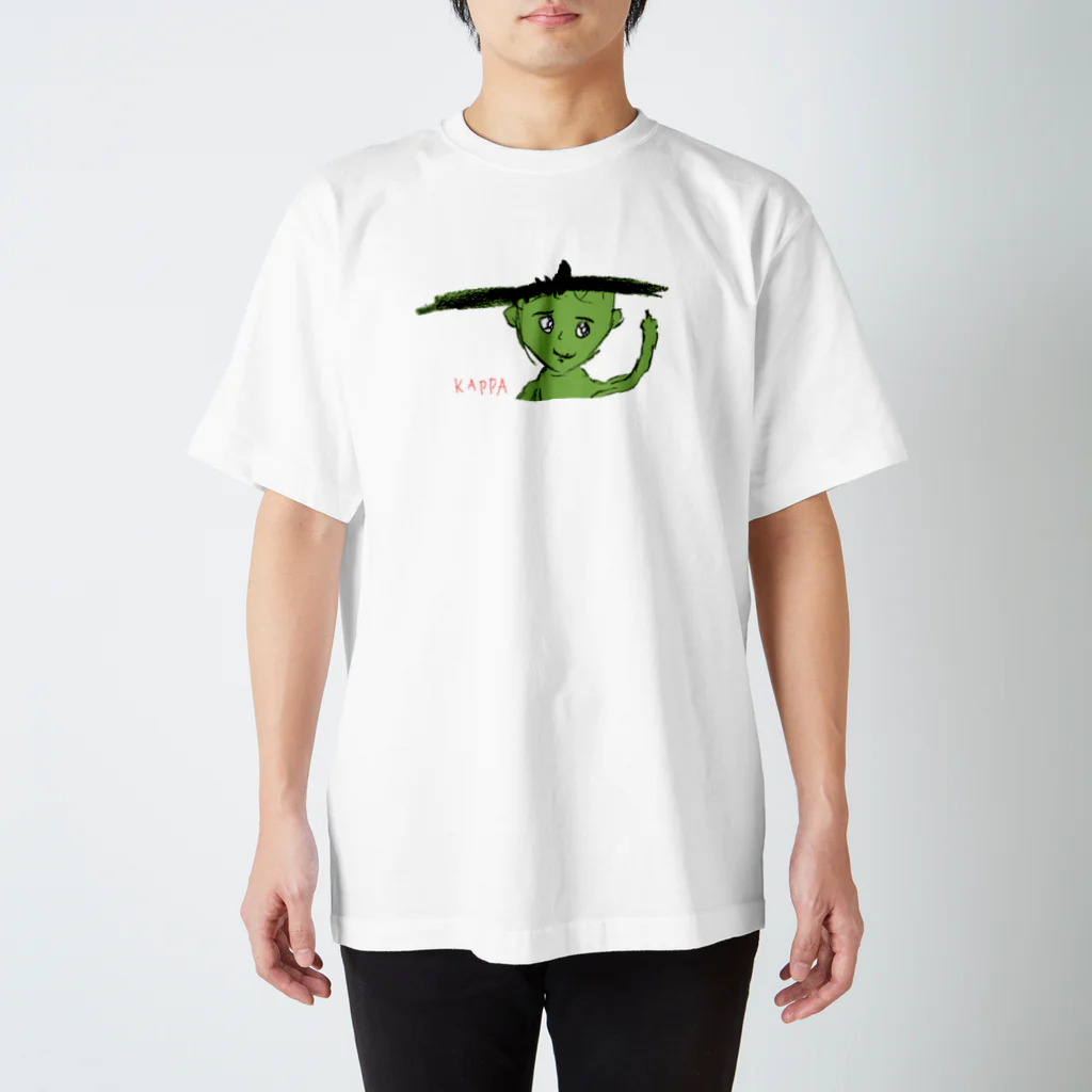 hacoaの小学2年生はーさんが描いた「KAPPA」 Regular Fit T-Shirt