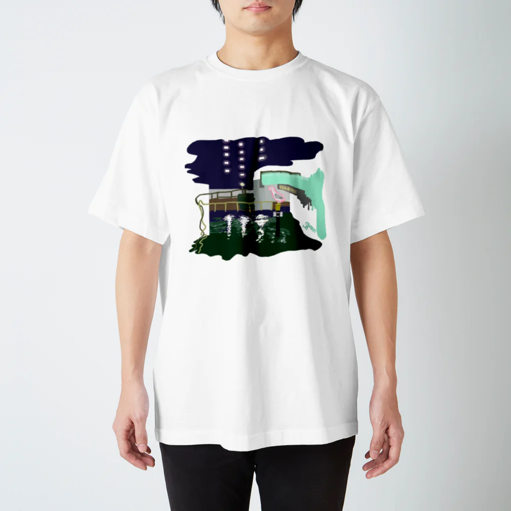 Sawatoriの夜道（Tシャツ） スタンダードTシャツ