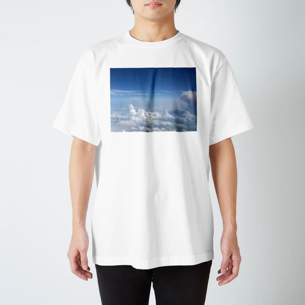 Leader_akageraの快適な空の旅デザイン スタンダードTシャツ