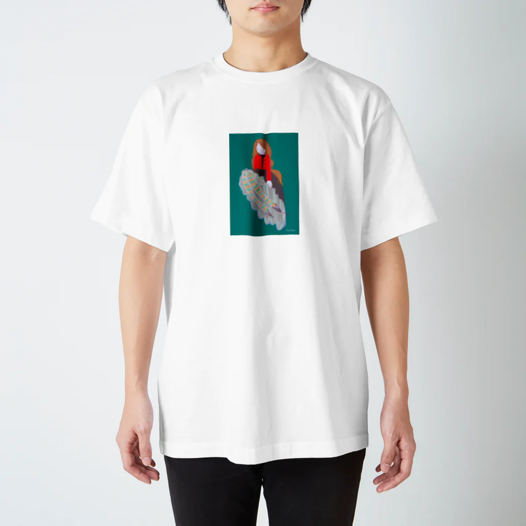 スミレ と トナカイ の モリの蛇の足の女の子 Regular Fit T-Shirt