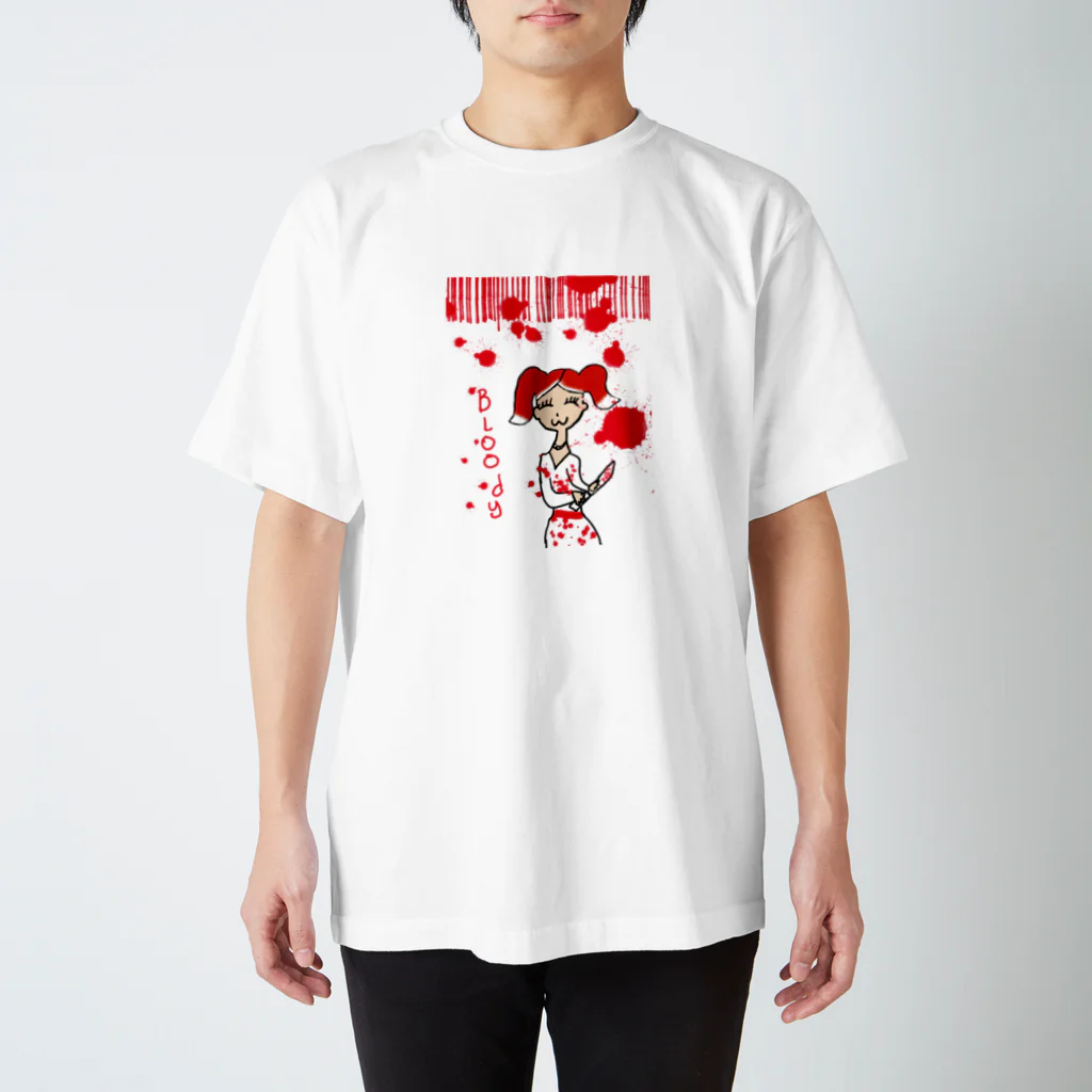 こわかわギャラリーのBloody Regular Fit T-Shirt