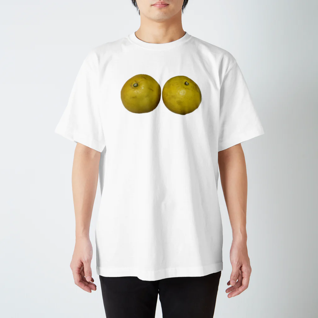 もえもえ庵のoppai文旦 スタンダードTシャツ