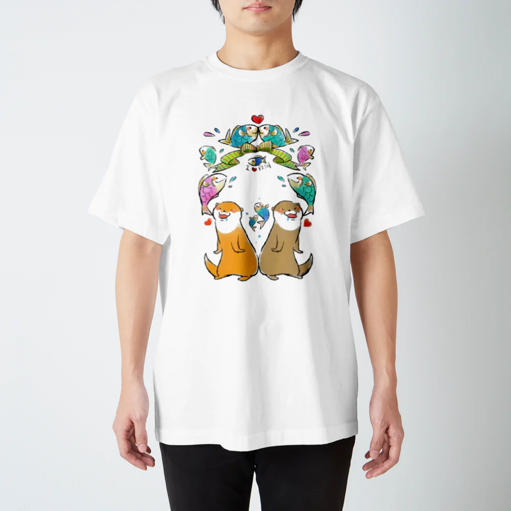 ワニマックスのお魚大好き！ スタンダードTシャツ