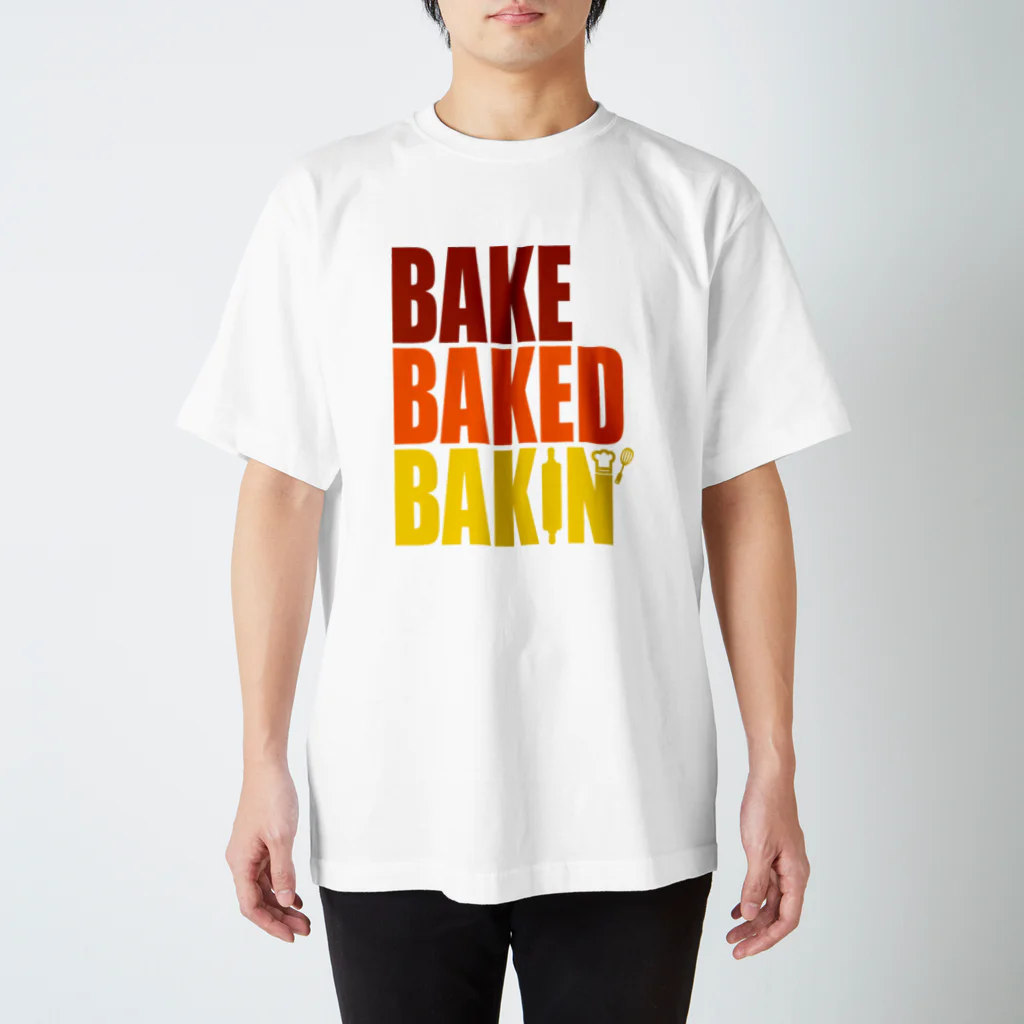 BakedrecordsのBAKE BAKED BAKIN'  Regular Fit T-Shirt