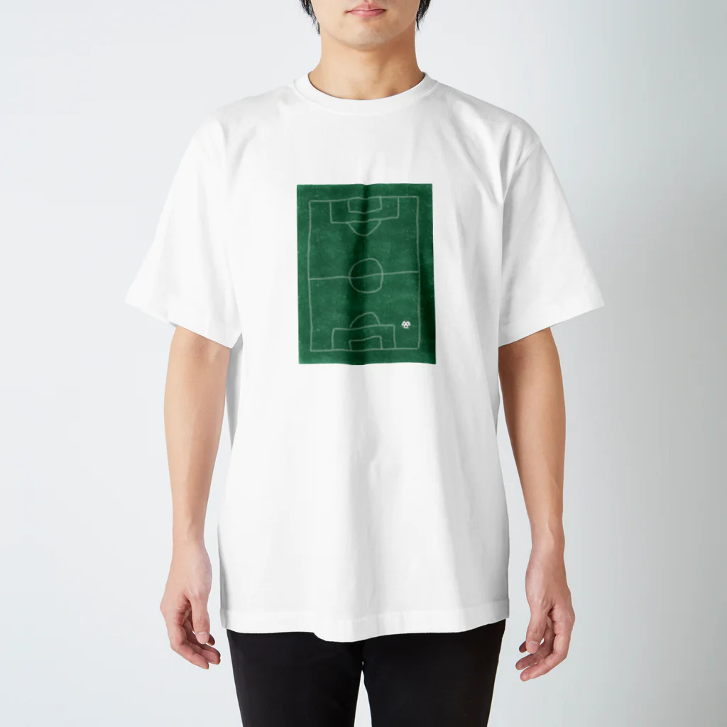 くるに屋のサッカーコート Regular Fit T-Shirt