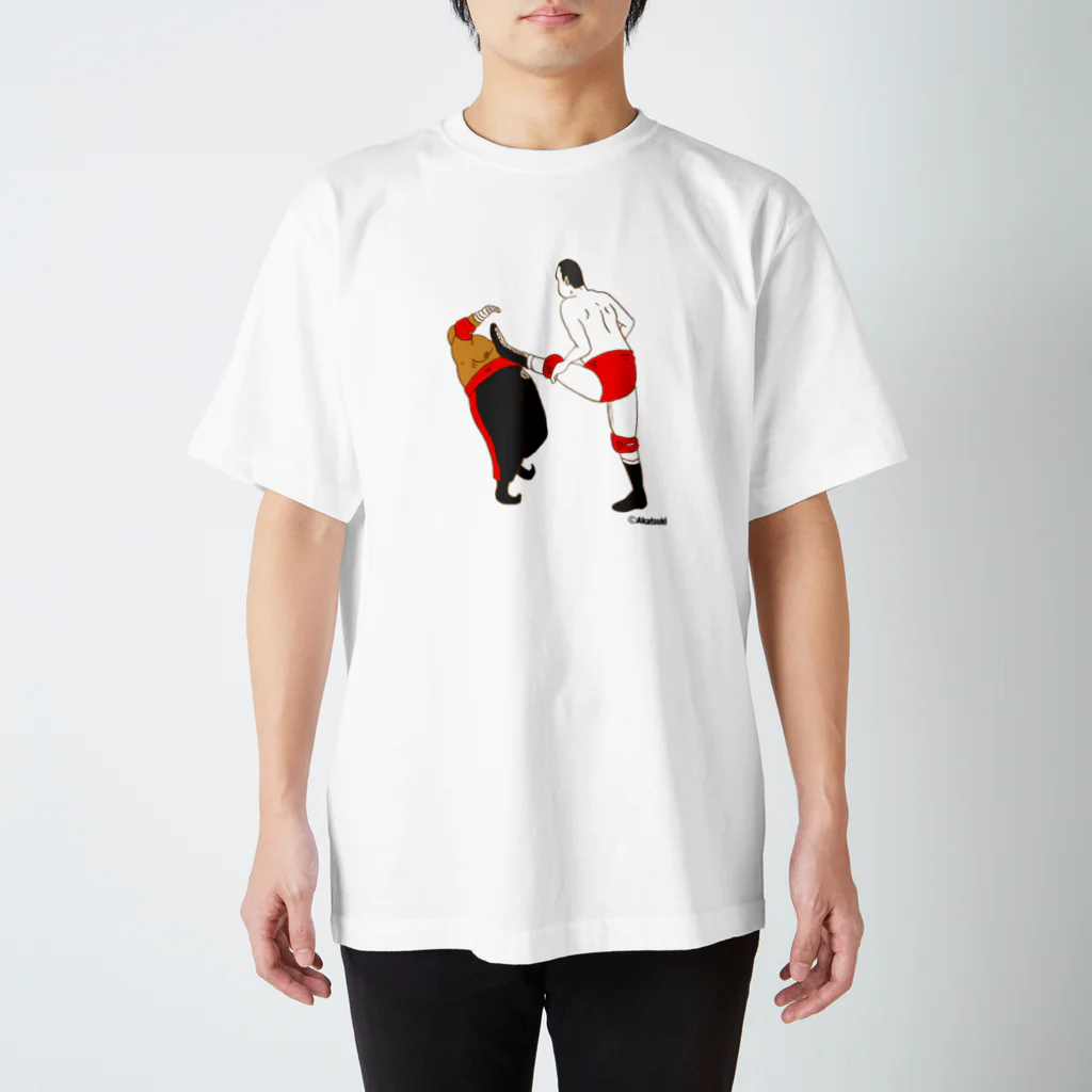 アカツキ@味のプロレスの味のプロレス 王道編 Regular Fit T-Shirt