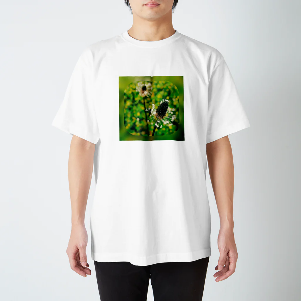 ポヨ丸のwild flower Regular Fit T-Shirt