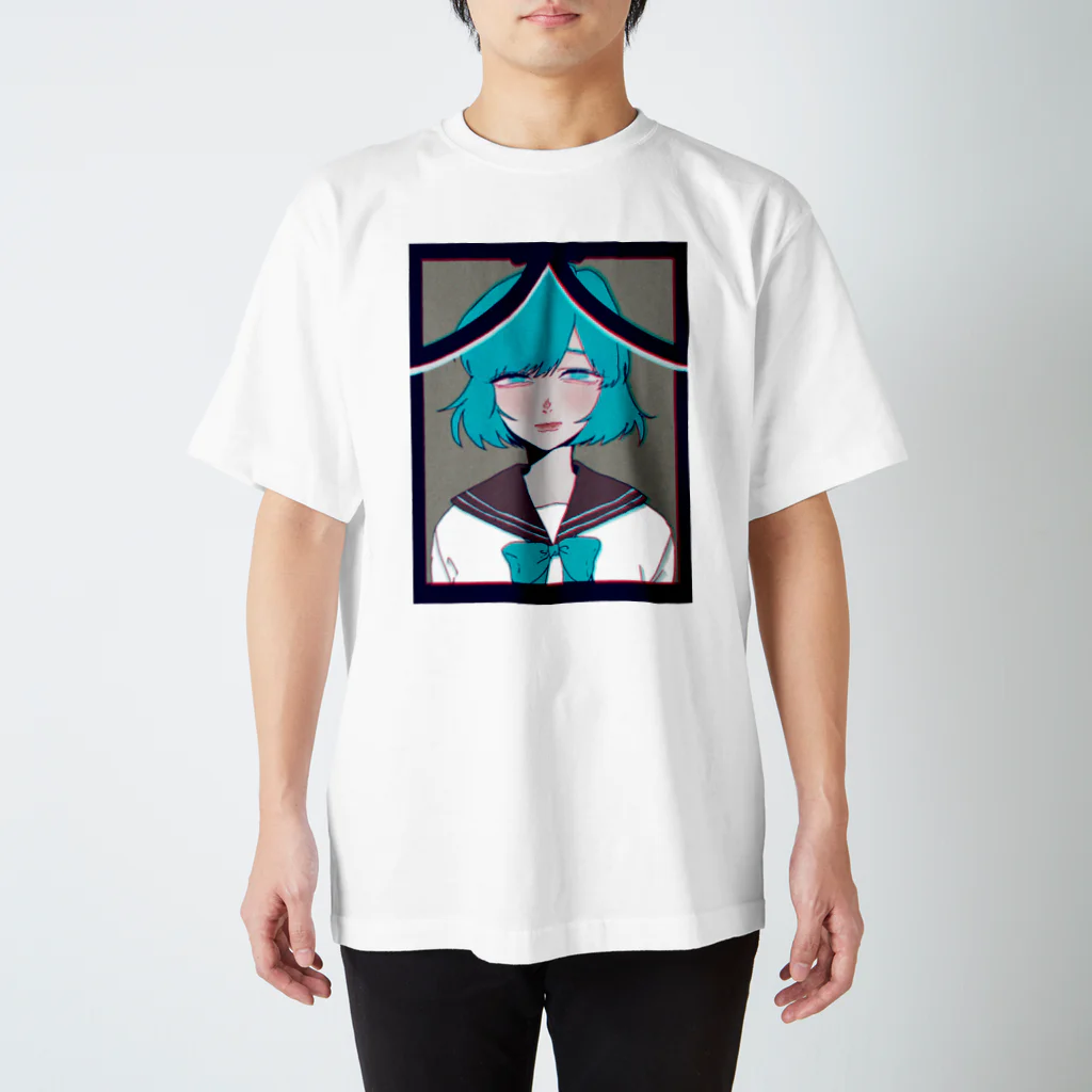 桃色遊戯の遺影でイェーイ Regular Fit T-Shirt