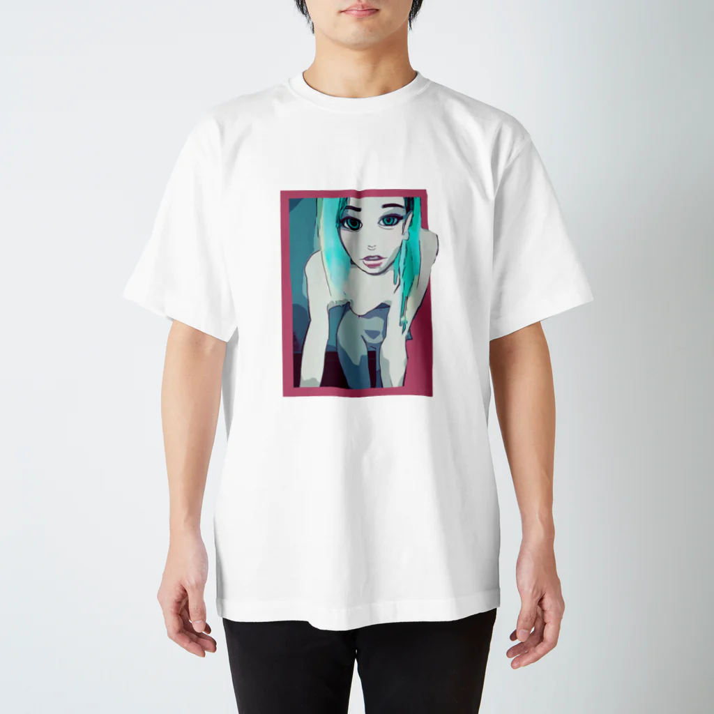 可愛い女の子職人vent4444のニョキニョキ スタンダードTシャツ