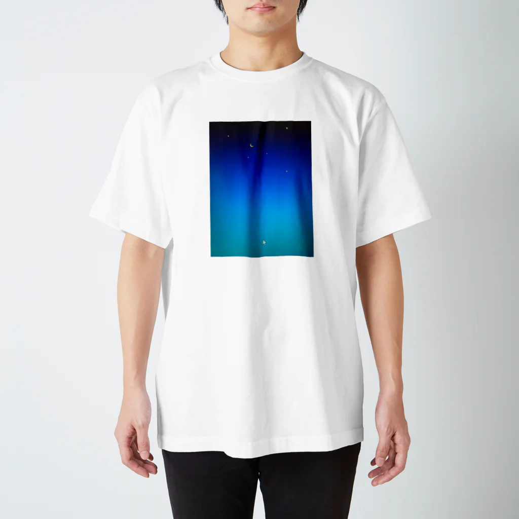 Tokyo Glitchの画面の向こうには宇宙がある Regular Fit T-Shirt