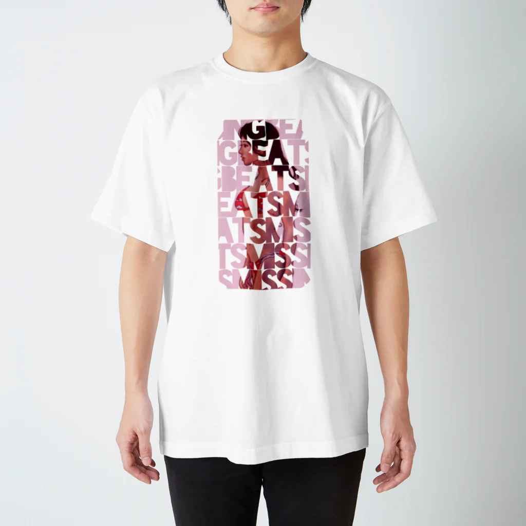 touchncoのMISSING BEATS スタンダードTシャツ