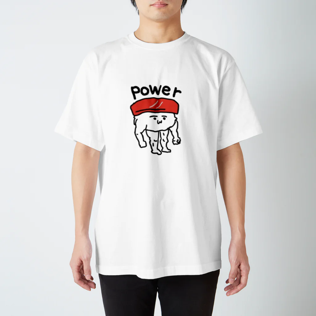 うんこやのPower tuna Regular Fit T-Shirt