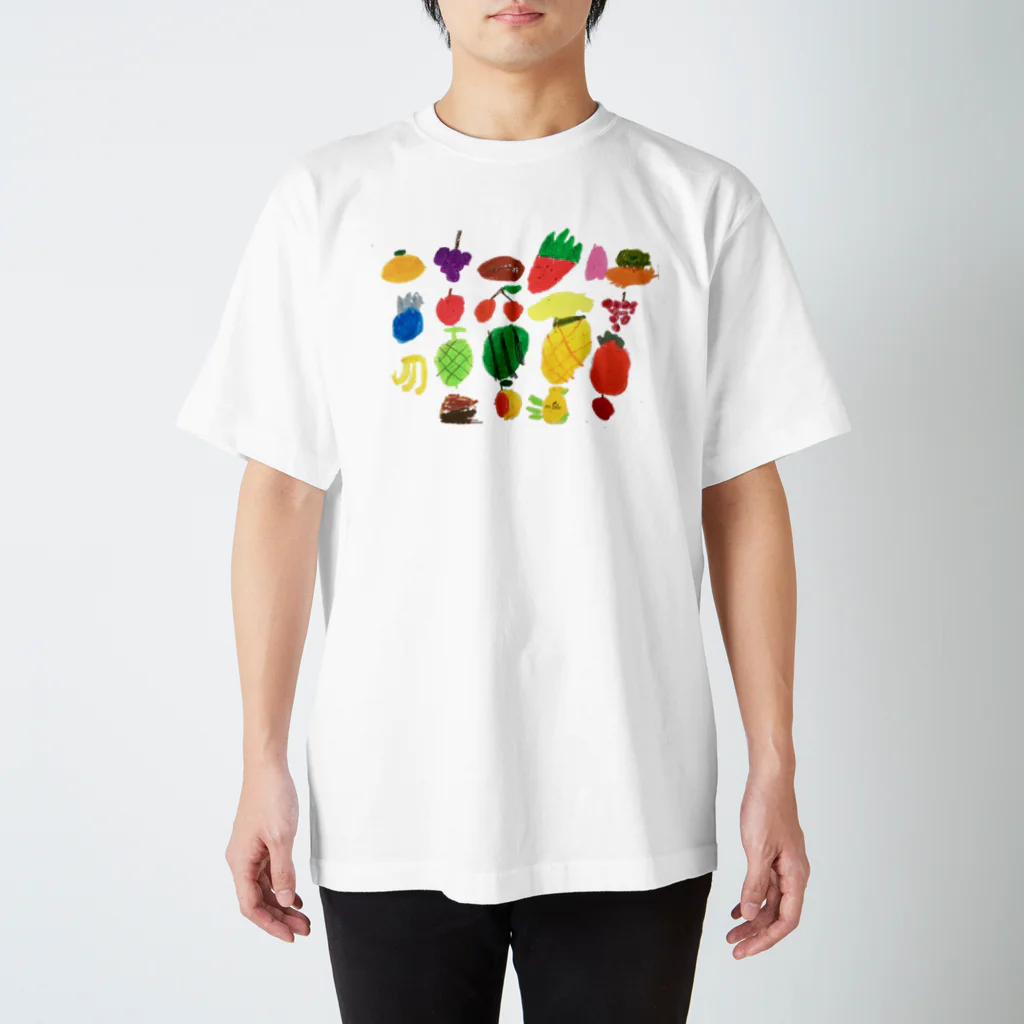 misstoiletpaperのフルーツ図鑑 スタンダードTシャツ