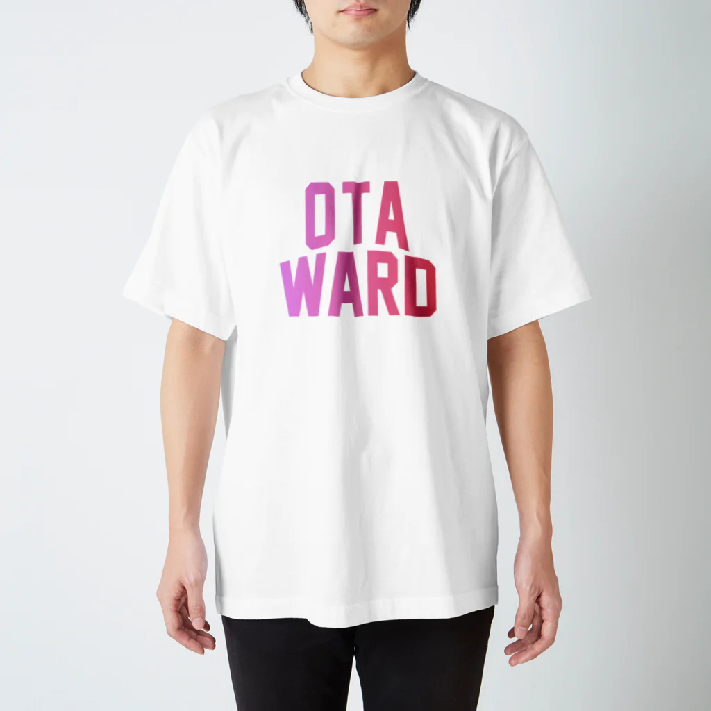 JIMOTO Wear Local Japanの大田区 OTA WARD スタンダードTシャツ