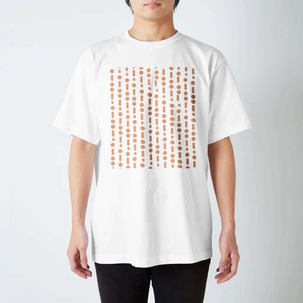 こうへいのモールス（橙） スタンダードTシャツ