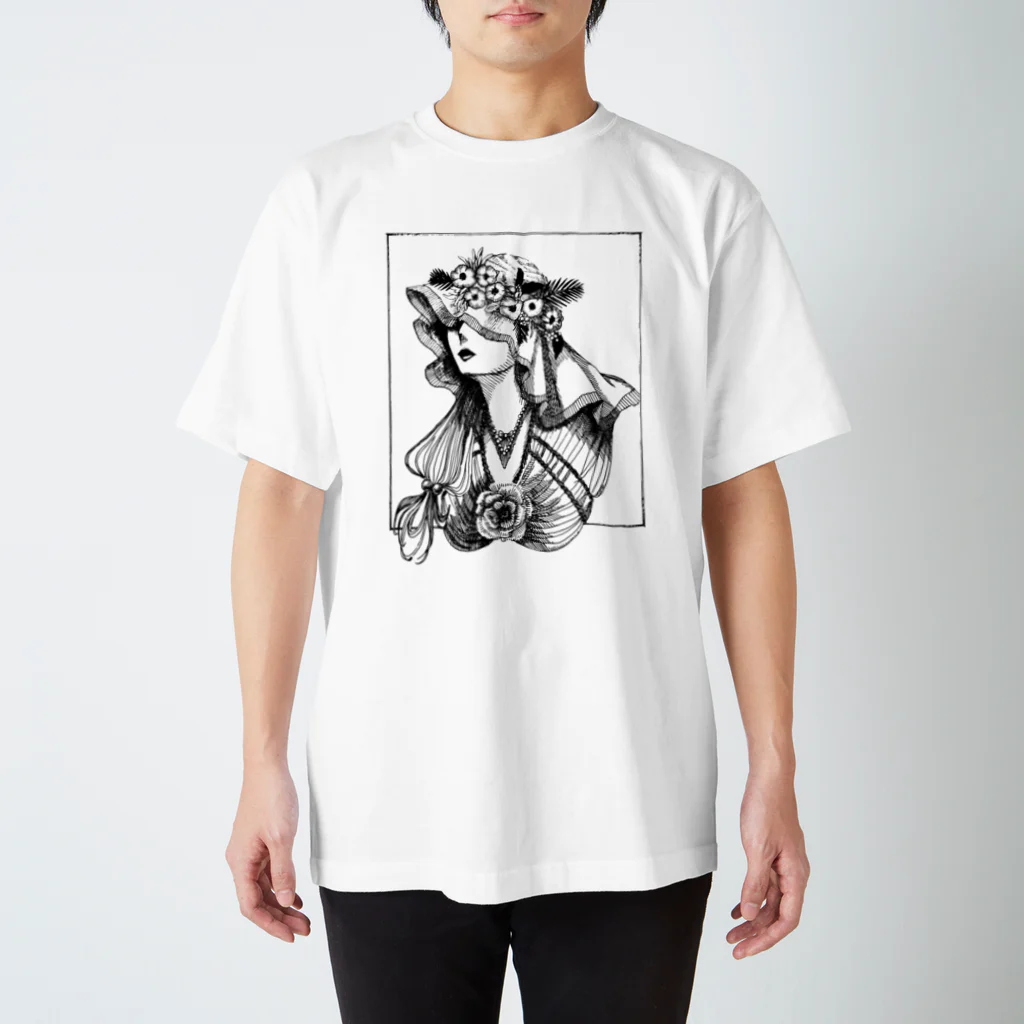 Mochi Miのillustration Regular Fit T-Shirt