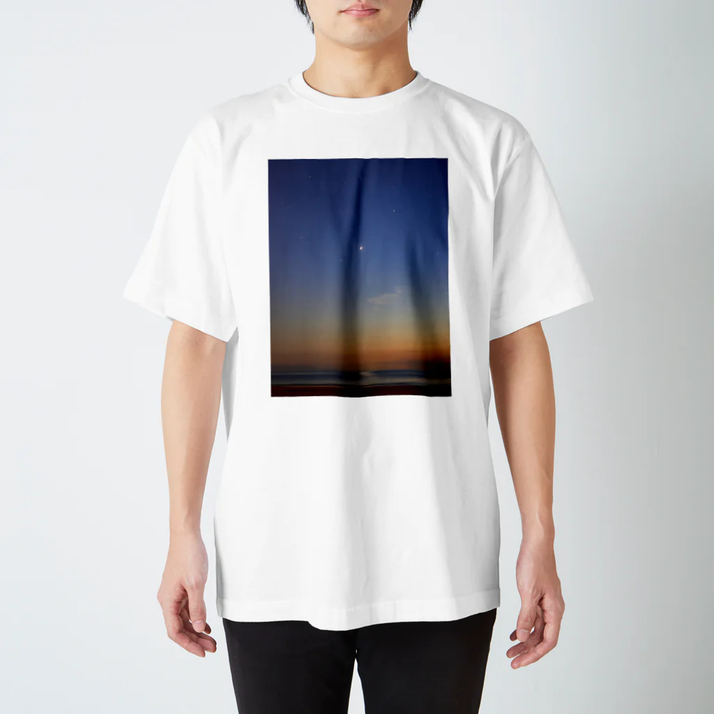 earl_Rの夕景と星 スタンダードTシャツ